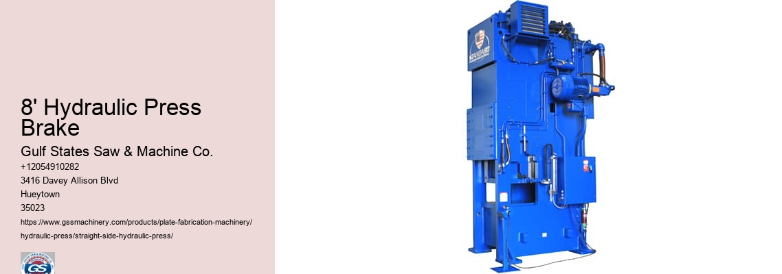 8' Hydraulic Press Brake