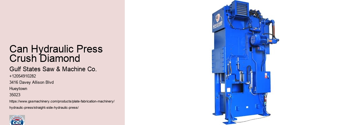 Can Hydraulic Press Crush Diamond