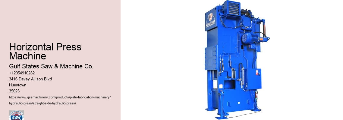 Horizontal Press Machine